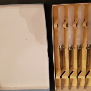 Vintage New Tea Knife Set Stainless Sheffield, England